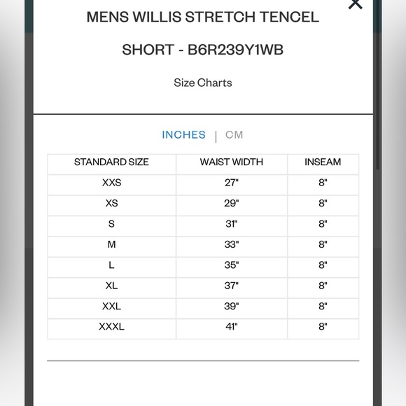 Psycho Bunny Mens Willis Stretch Shorts in Black Men’s Size XXS - Picture 7 of 7